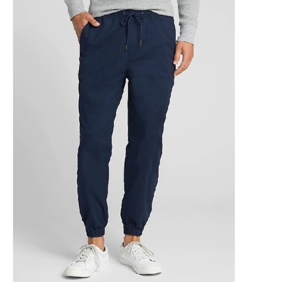 Gap Factory Other - NWT GapF Mens Twill Joggers Small Blue c655